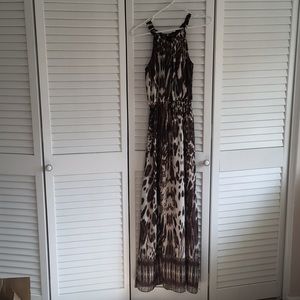 Animal print dress